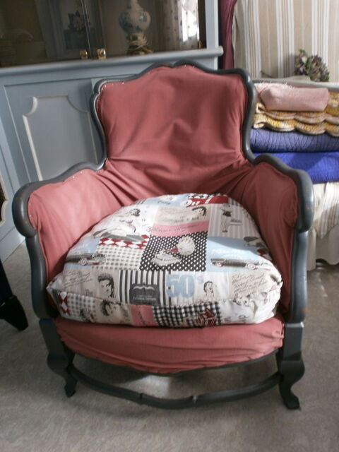 Fauteuil ancien relooké 75 Legé (44)