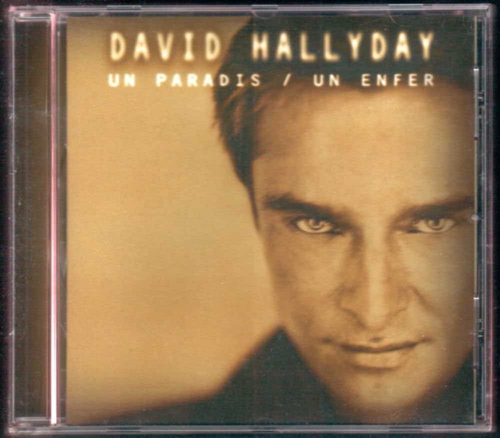 Album CD : David Hallyday - Un paradis / un enfer. CD et vinyles