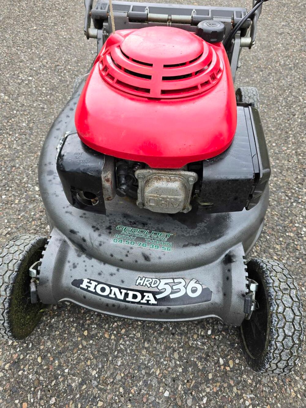 Tondeuse honda hrd 536 Jardin