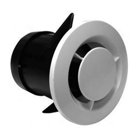 Bouche ventilation VMC simple flux sanitaire Ø 80 mm Beauchamp (95)