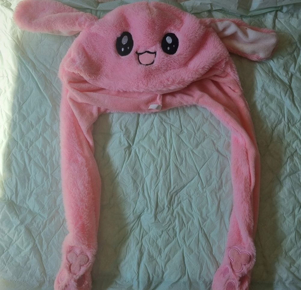 Bonnet kawai lapin rose Jeux / jouets