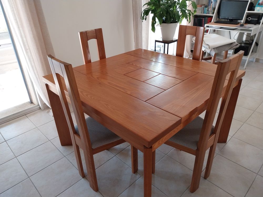 S&eacute;jour salle &agrave; manger en bois massif Meubles