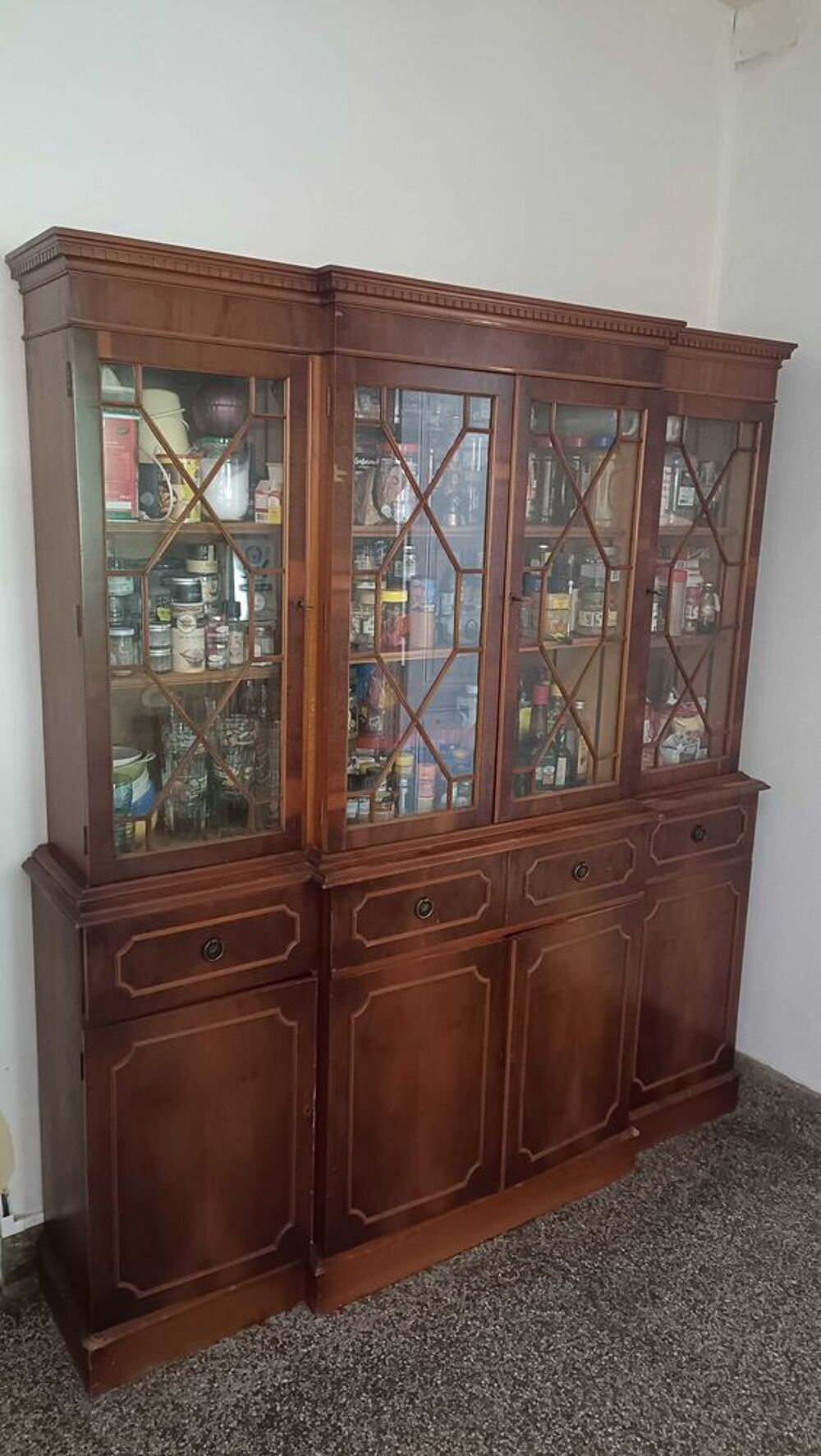 Biblioth&egrave;que Anglaise en bois Meubles