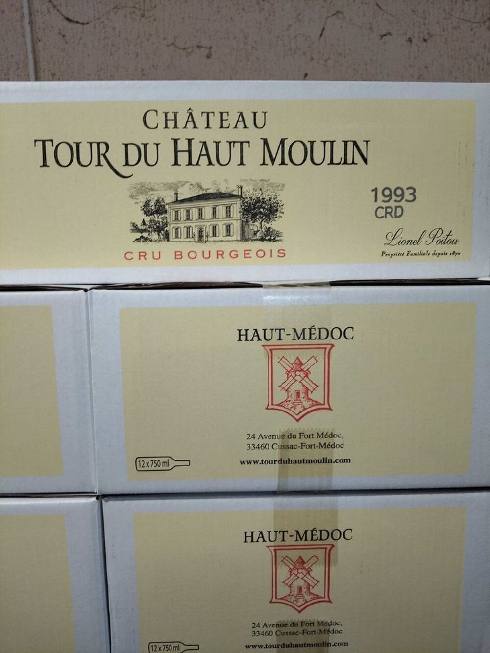 bouteilles et magnums en lots ou en caisses 