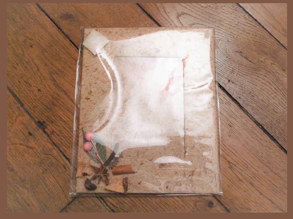 Cadre Photo 16,5*20cm Fibre Naturelle Beige/Marron-Carrefour Décoration