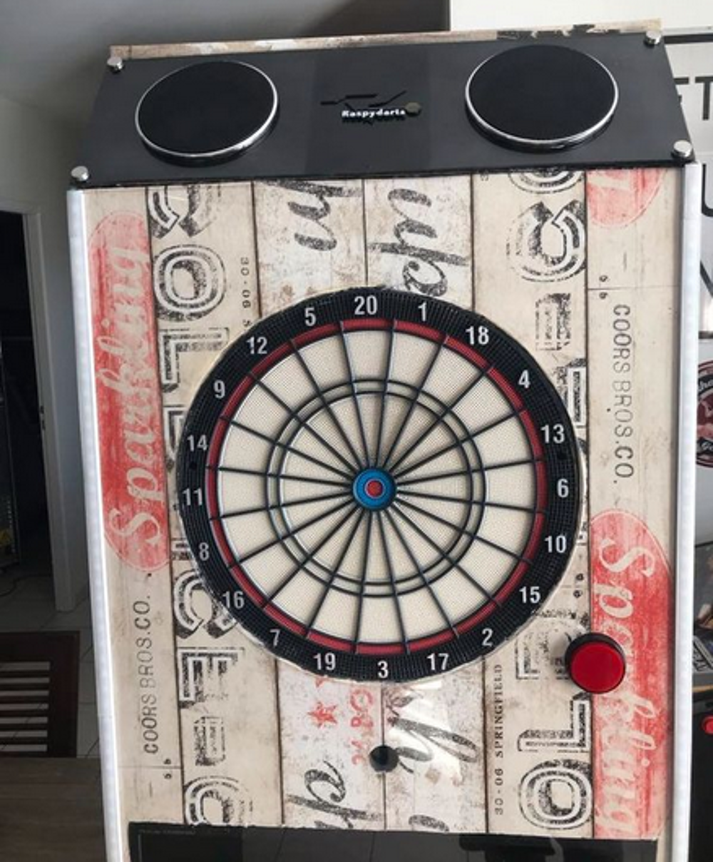 VDARTS Cible fl&eacute;chettes &eacute;lectronique bar 2022 connect&eacute;e Consoles et jeux vidéos