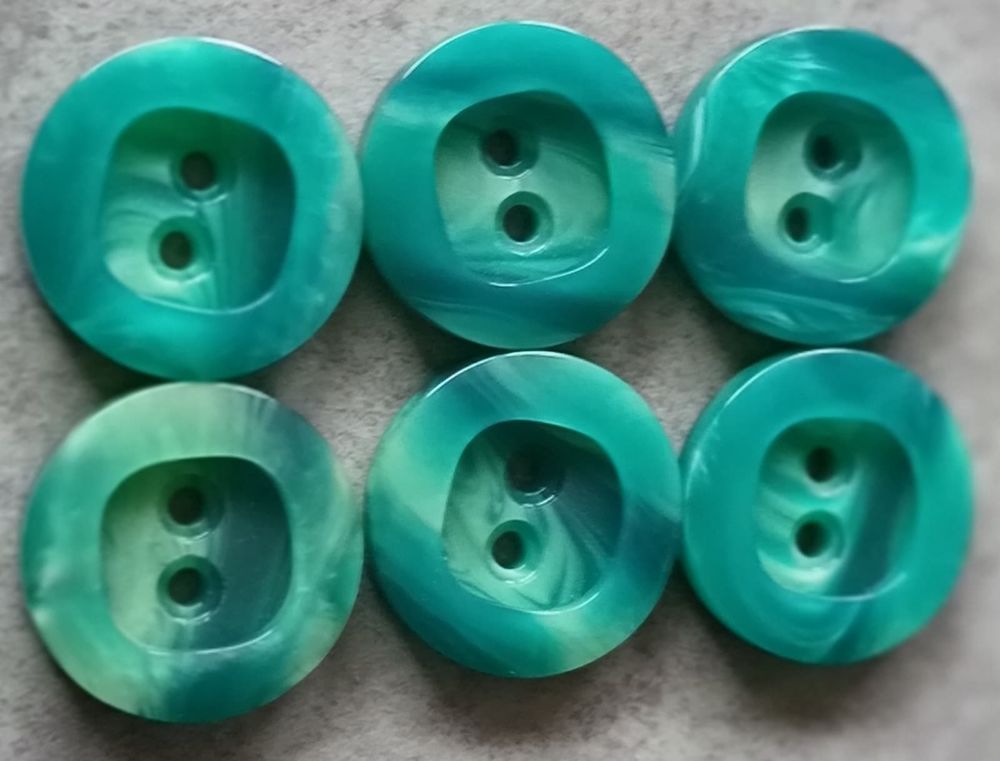 Lot de 16 Boutons "Vert Nature" (Carr&eacute;s &amp; Design) - LOT N&deg;22 Décoration