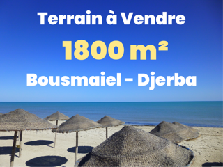  Terrain à vendre 1800 m² Djerba