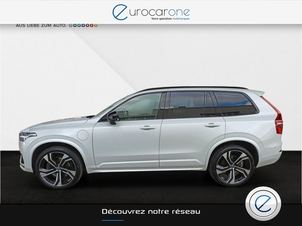 XC90 Recharge T8 AWD 303+87 ch Geartronic 8 7pl R-Design 2021 occasion 69007 Lyon