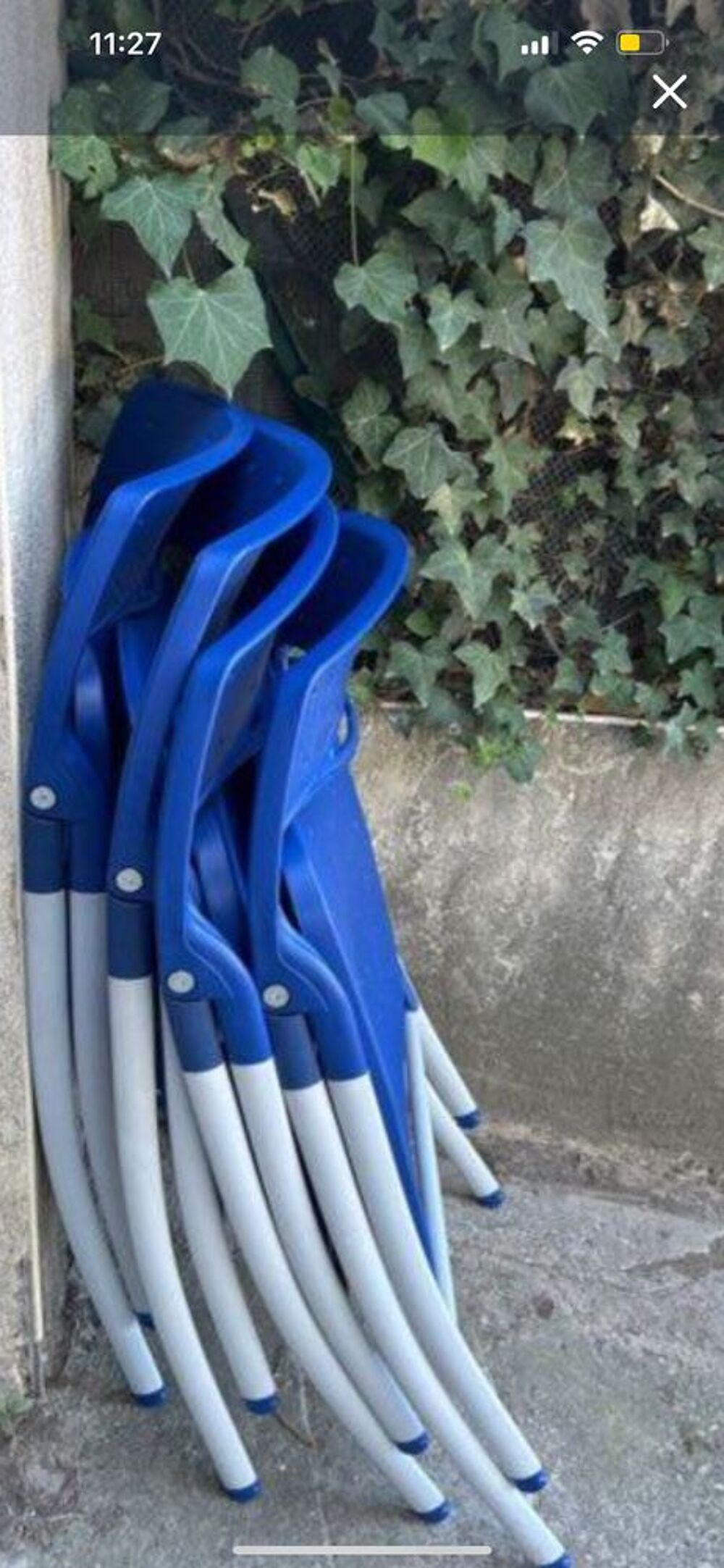 Chaise, pliante neuve Meubles