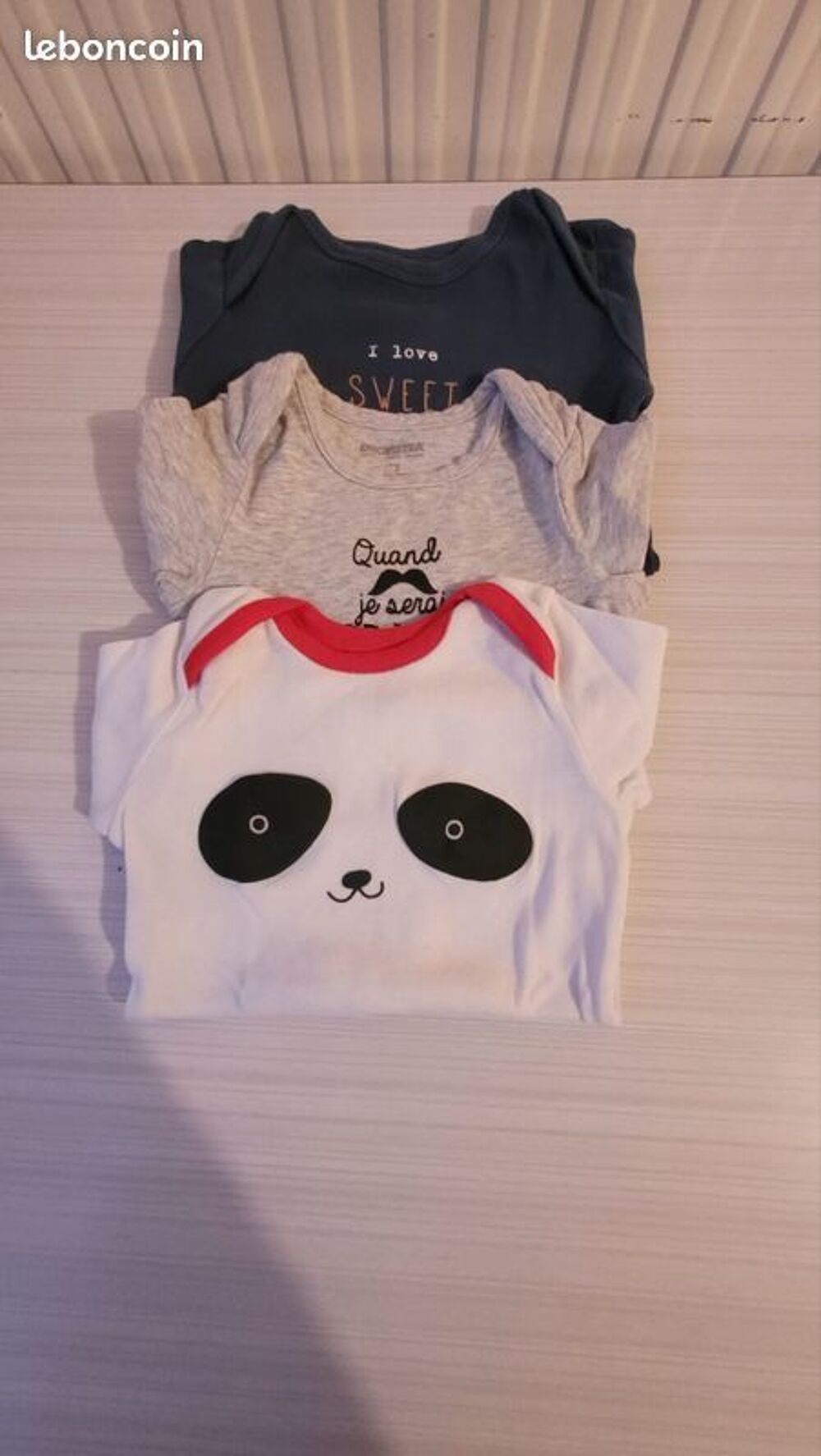 Lot v&ecirc;tements gar&ccedil;on Puériculture