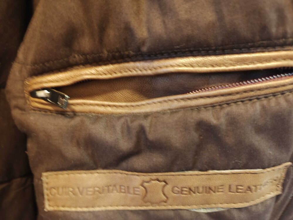 Blouson cuir Vêtements