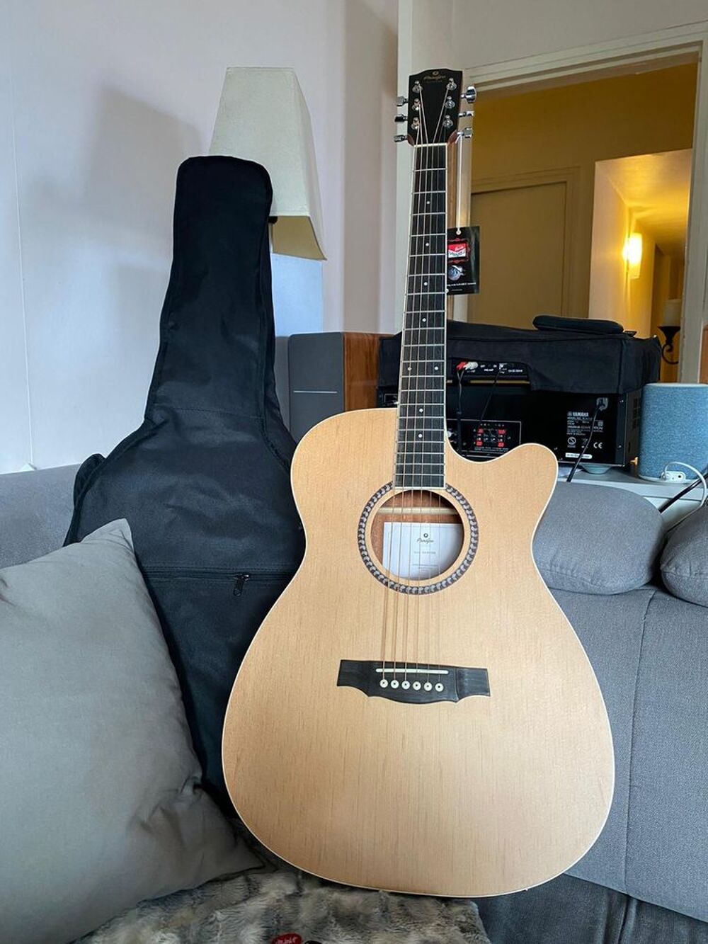 Guitare Prodipe &eacute;lectro acoustique fabriqu&eacute; &agrave; la main Instruments de musique