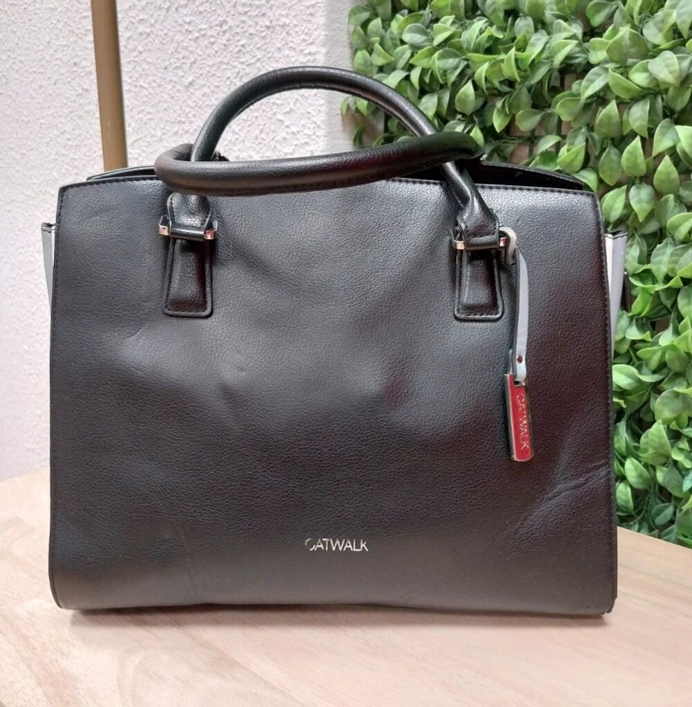 Sac &agrave; main noir Catwalk Vêtements