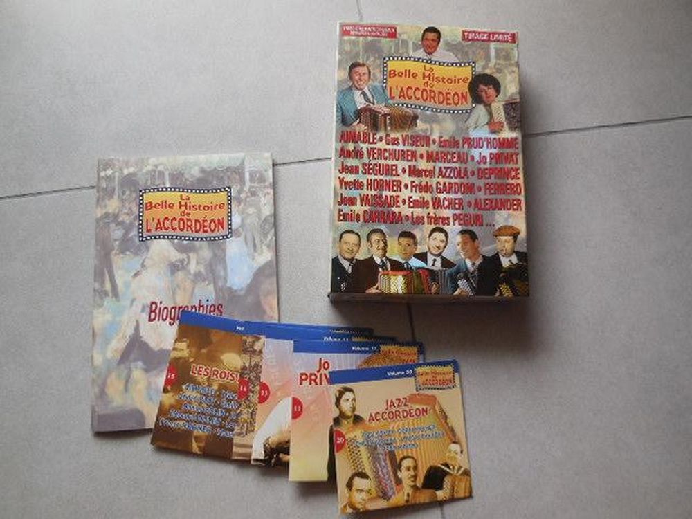 LA BELLE HISTOIRE DE L' ACCORDEON CD et vinyles