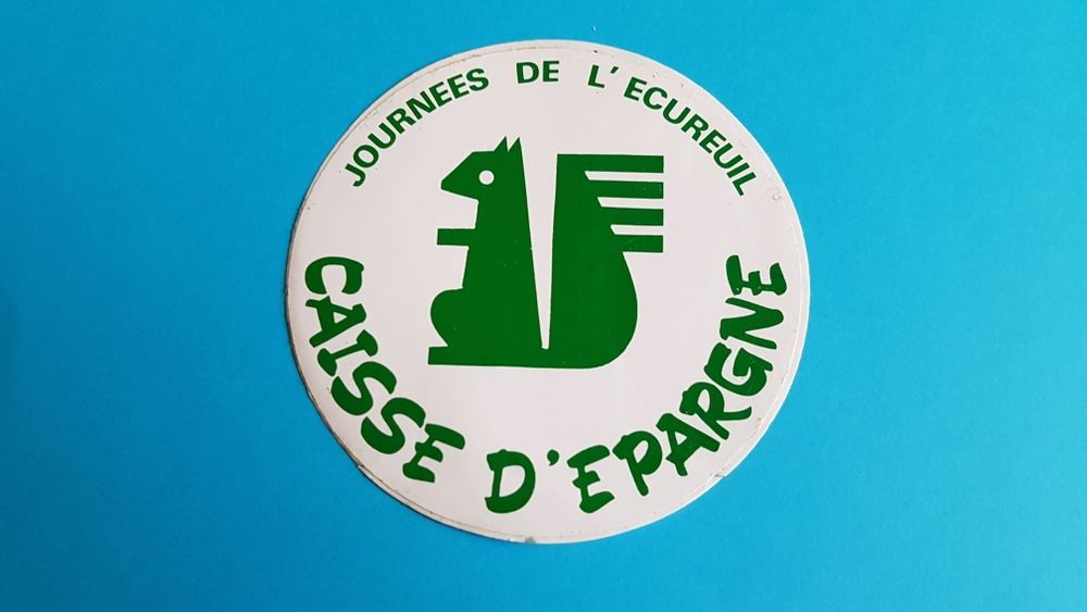 AUTOCOLLANT CAISSE D'&Eacute;PARGNE 