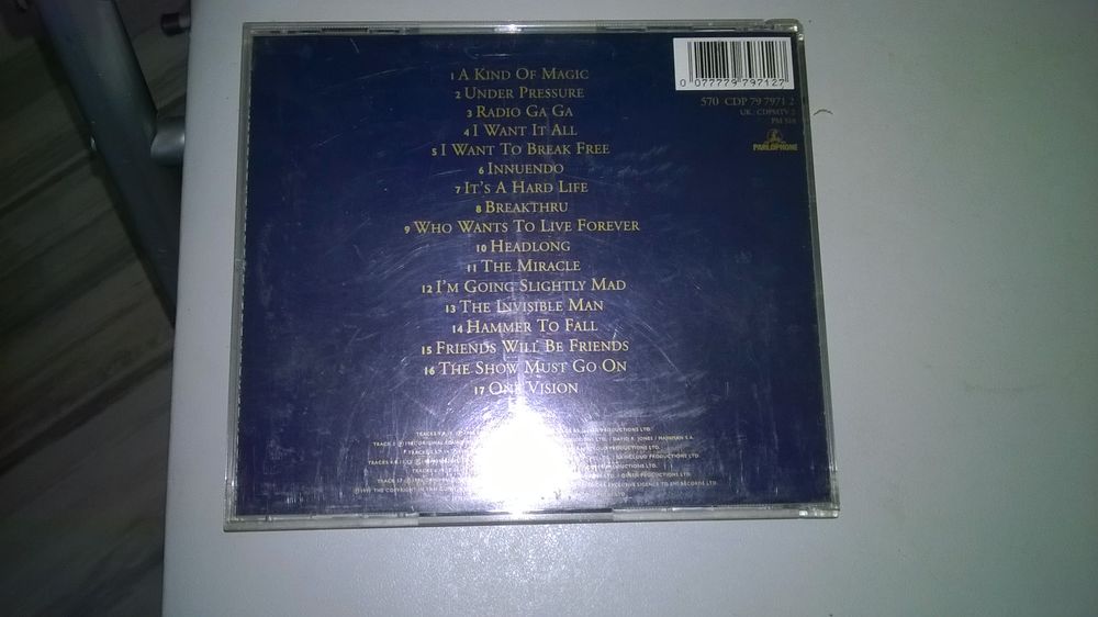 CD Queen 
Greatest Hits II 
1991
Excellent etat
A Kind O CD et vinyles