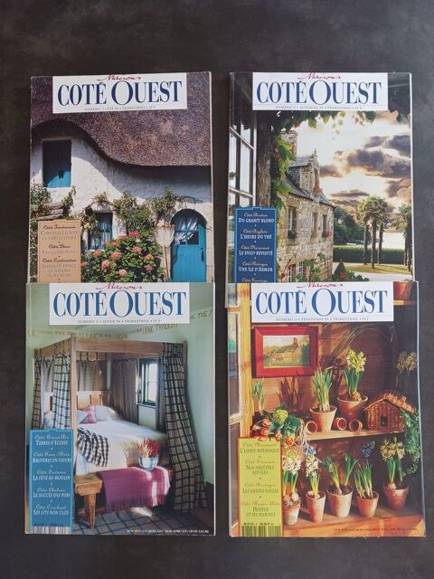 Lot de revues  C�t� Ouest  (premiers num�ros) 6.5 Givrand (85)