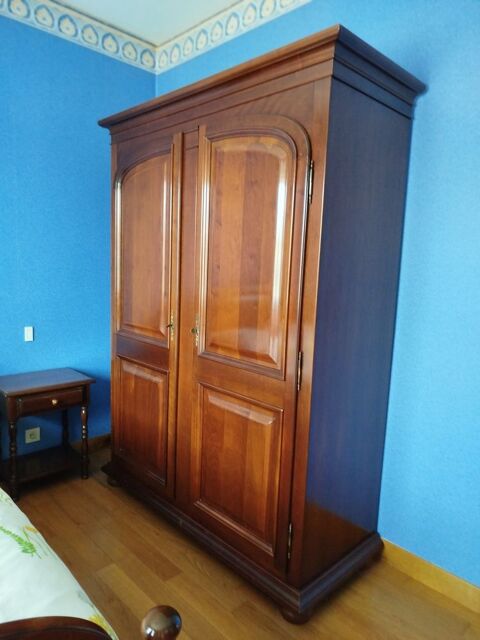 Chambre armoire 2 chevets en bois massif 420 Saint-Orens-de-Gameville (31)