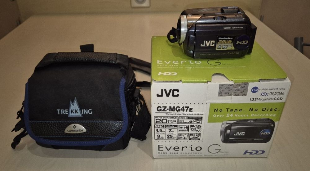 Cam&eacute;scope cam&eacute;ra JVC Everio GZ-M47e Photos/Video/TV