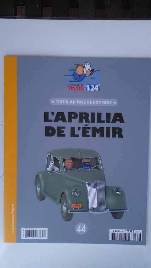 VOITURE DE TINTIN LA N�44           L' APRILIA  DE L'EMIR    60 Dolus-d'Ol�ron (17)
