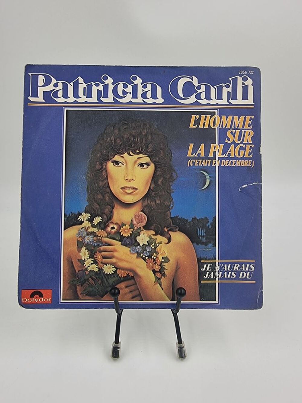 Vinyle 45 tours Patricia Carli : L'Homme sur la Plage CD et vinyles
