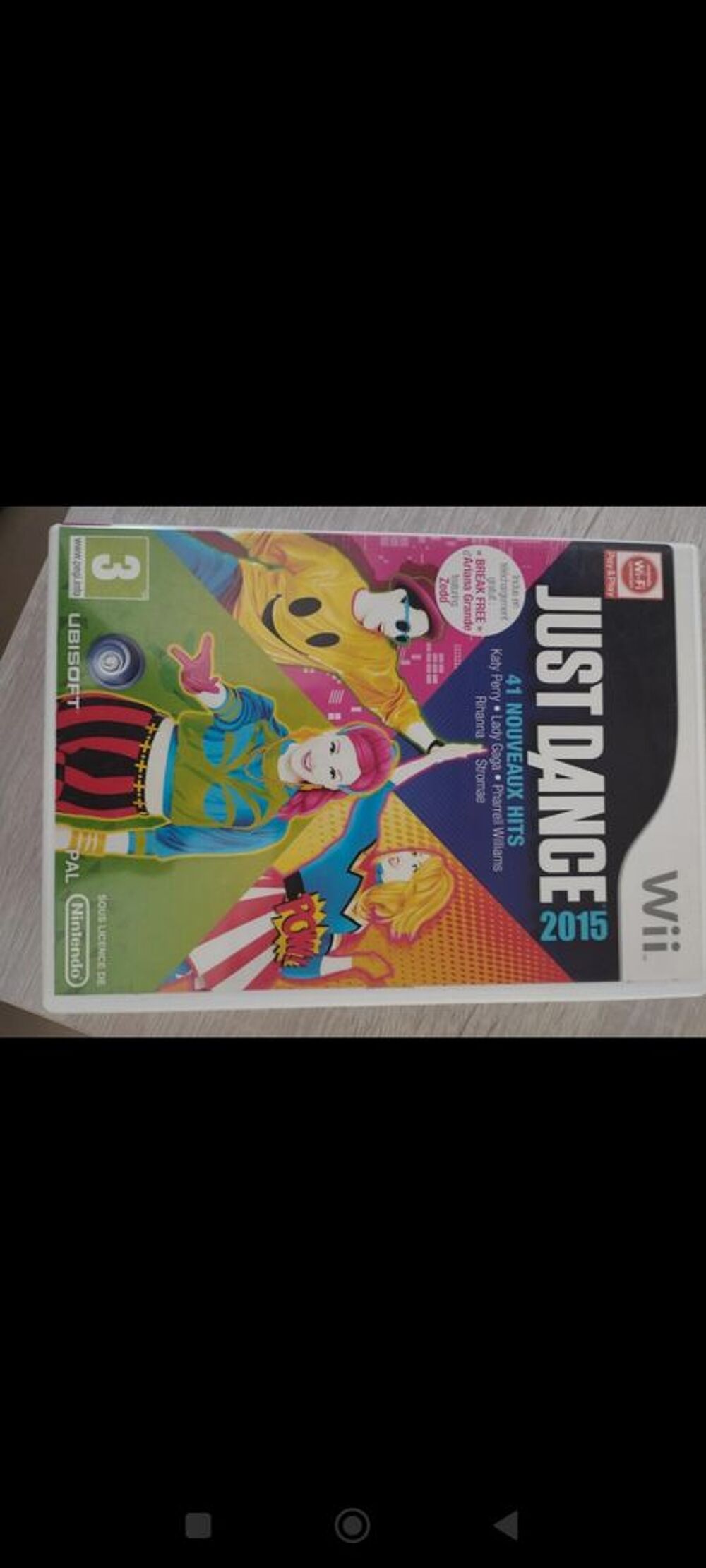Lot de 4 jeux de Just Dance Consoles et jeux vidéos