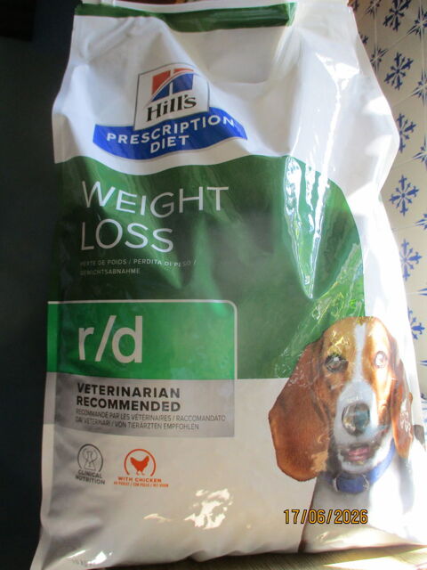 Sac 10Kg croquettes Hill's WEIGHT LOSS r/d 50 89150 Saint-valérien