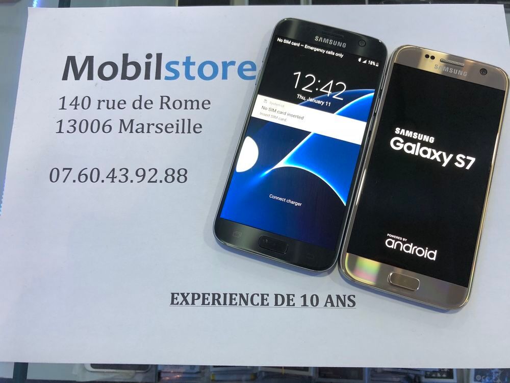 Samsung galaxy S7 32G garantie et facture Téléphones et tablettes