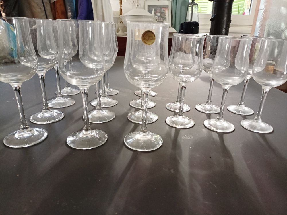 Pour jolies Tables D&eacute;co "Verrerie Fran&ccedil;ais en Cristal Décoration