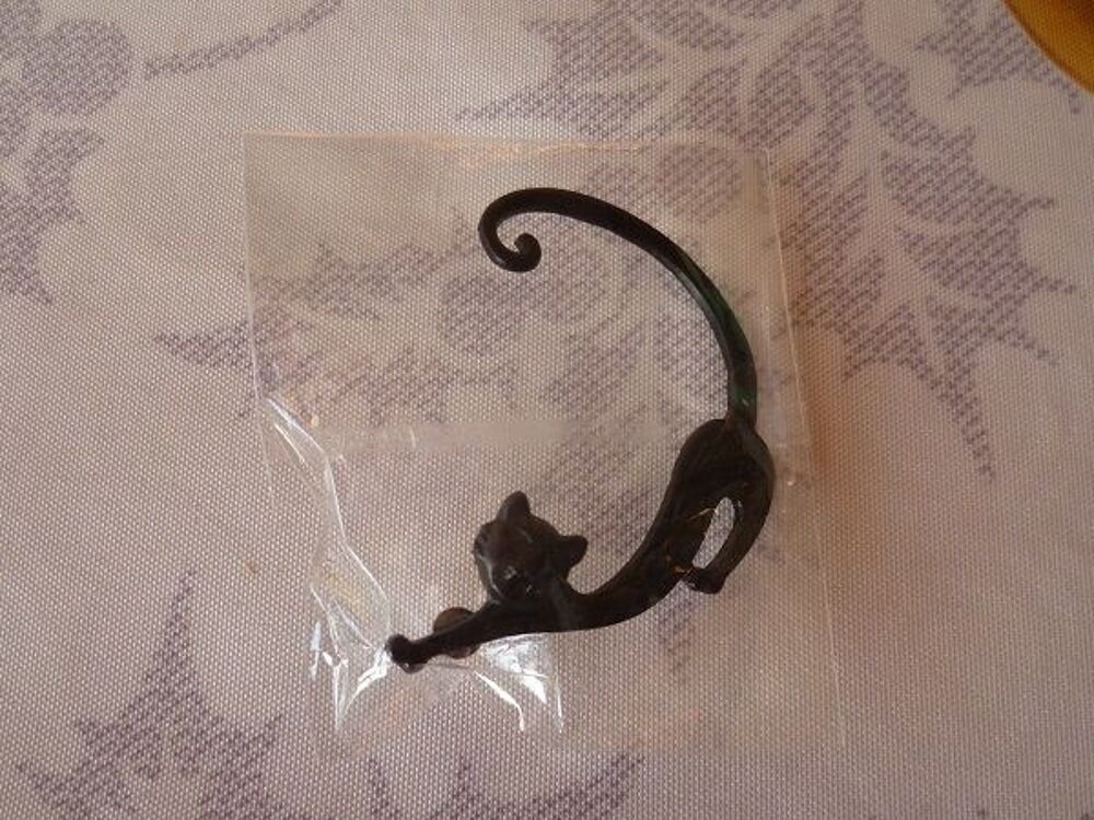 Boucle oreille Chat noir Haloween manga japon loli Bijoux et montres