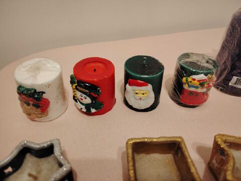 LOT DE BOUGIES POUR NOL 10 Tourette-du-Chteau (06)