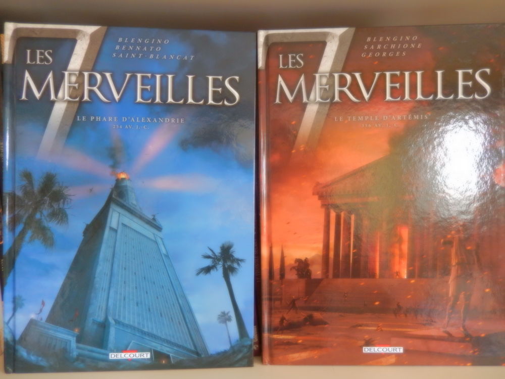BD &eacute;tat neuf, "Les 7 merveilles" Livres et BD