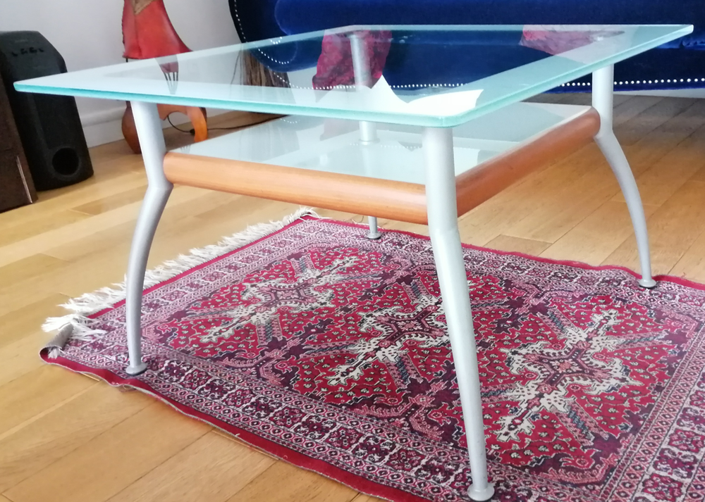 Cause d&eacute;m&eacute;nagement 2 tables en verre+chaises Meubles