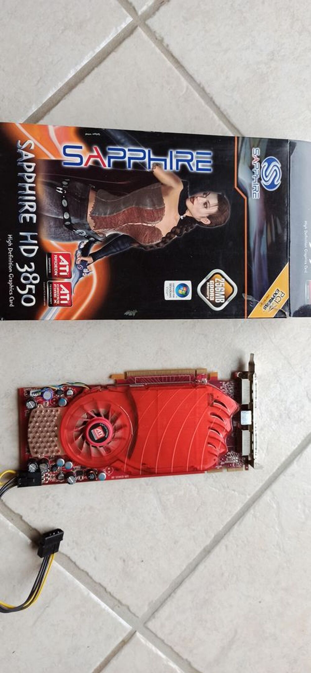 Carte vid&eacute;o ATI HD 3850 Matériel informatique