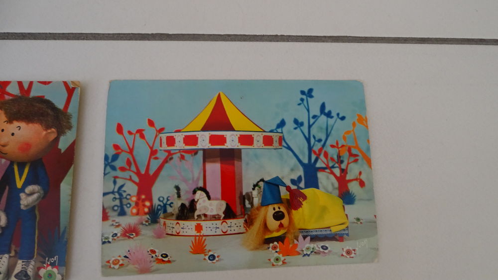 LOT 6 DE CARTES POSTALES Le Man&egrave;ge enchant&eacute; 