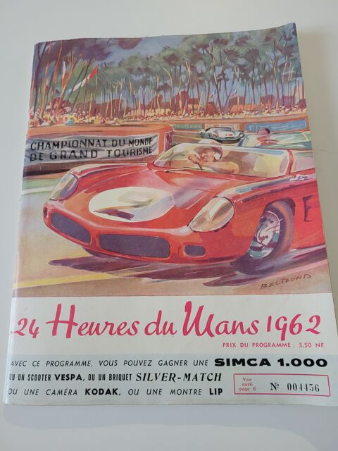 24 heures du Mans 1962 200 Rambouillet (78)