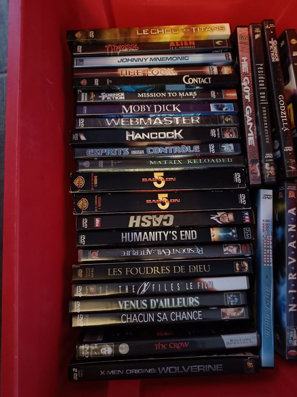 Lot de 50 dvd comedie thriller policier
DVD et blu-ray