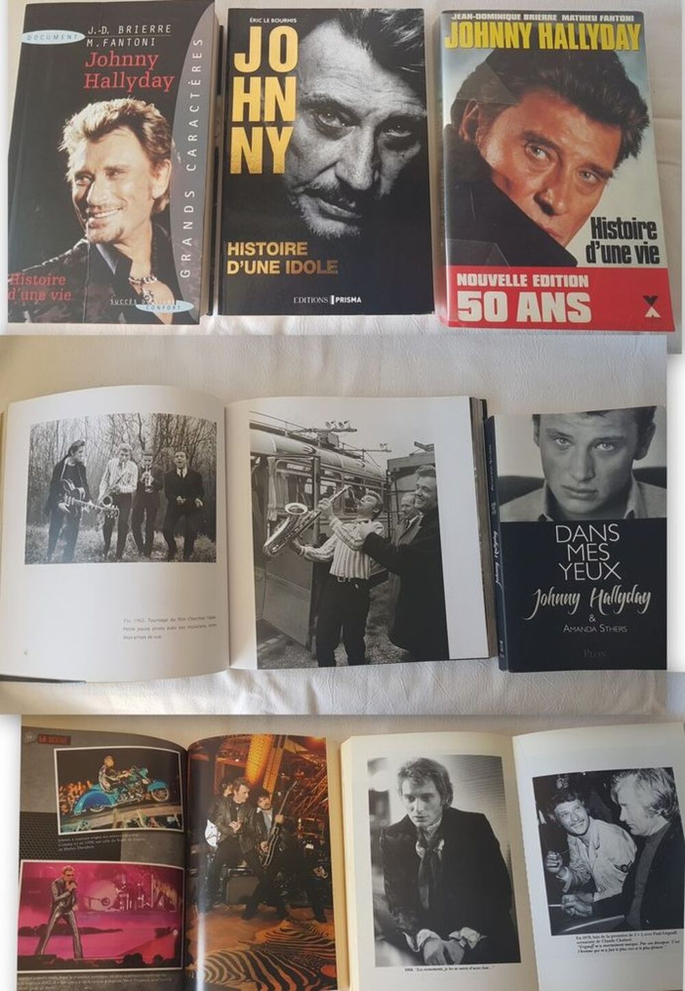 lot de Livres johnny hallyday Livres et BD
