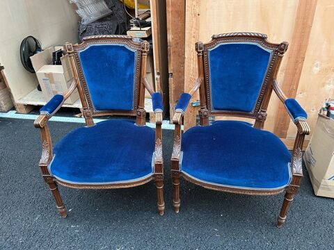 2 fauteuils Napol�on 3 style Louis 16 parfait �tat 300 Saumur (49)