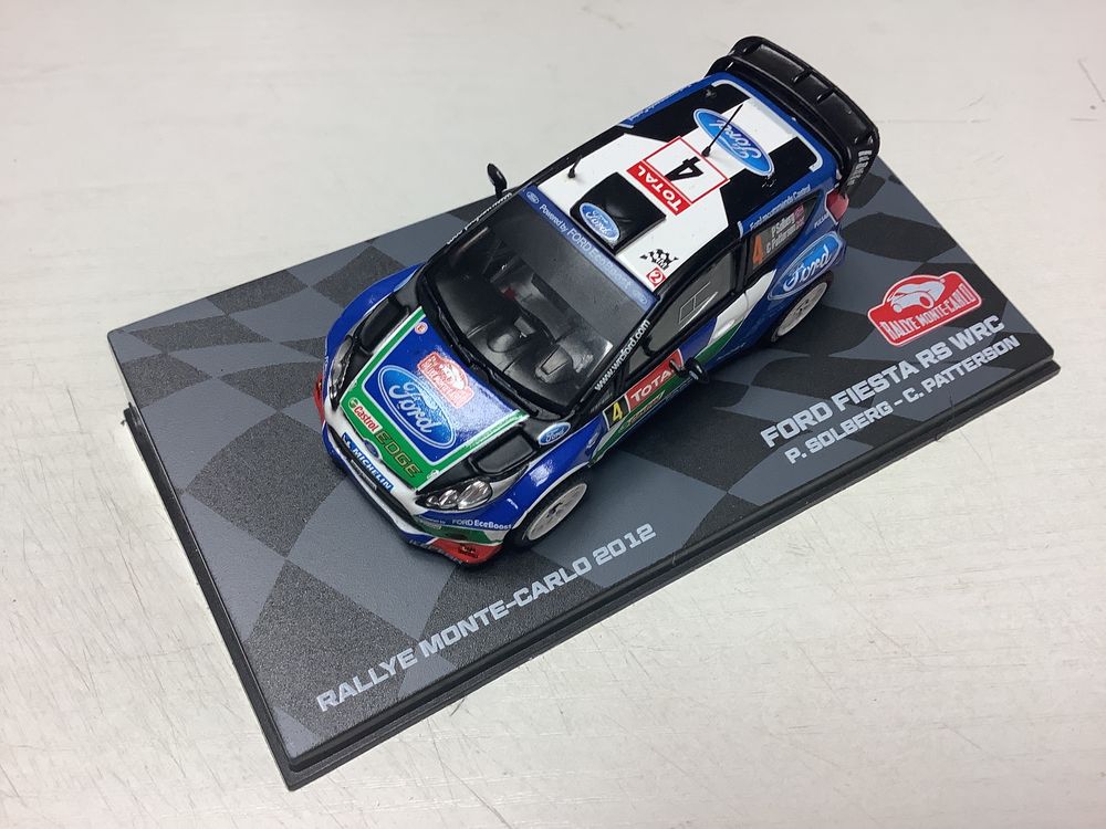 FORD FIESTA RS WRC MONTE CARLO 2012 1/43 voiture miniature 
