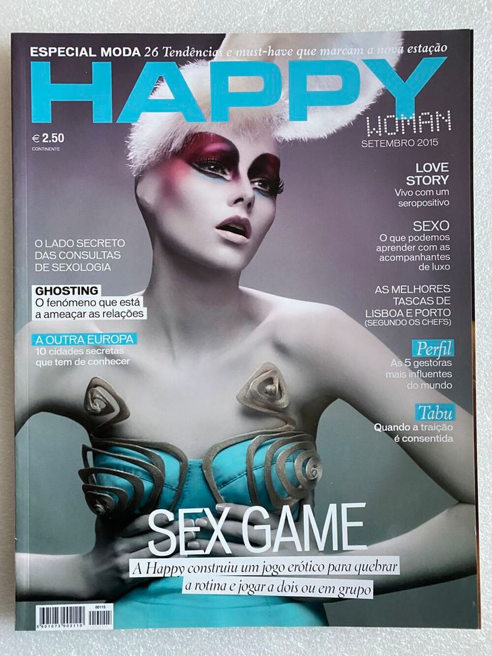 Magazine HAPPY WOMAN PORTUGAL N&deg; 115 Septembre 2015 NEUF Livres et BD