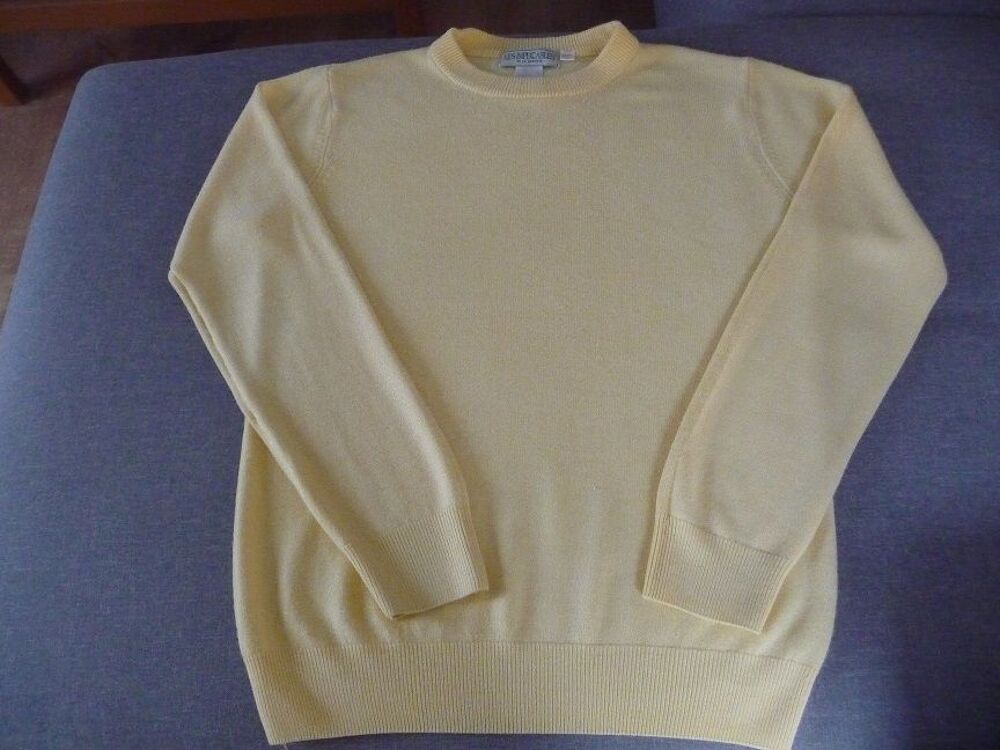 Pull jaune manches longues taille 38 Vêtements