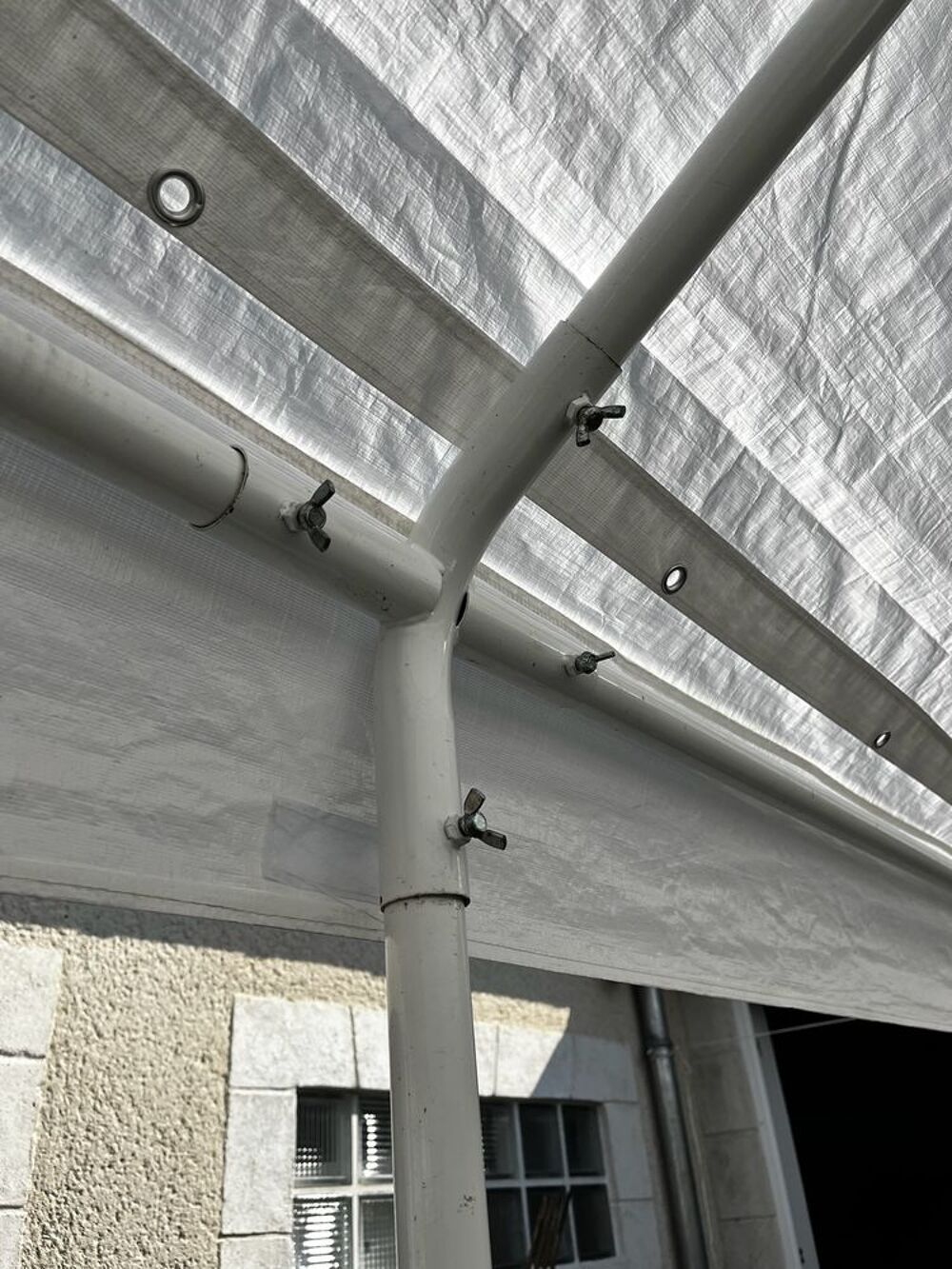 Tonnelle de r&eacute;ception TBE 3 b&acirc;ches suppl&eacute;mentaires 3x6 Jardin