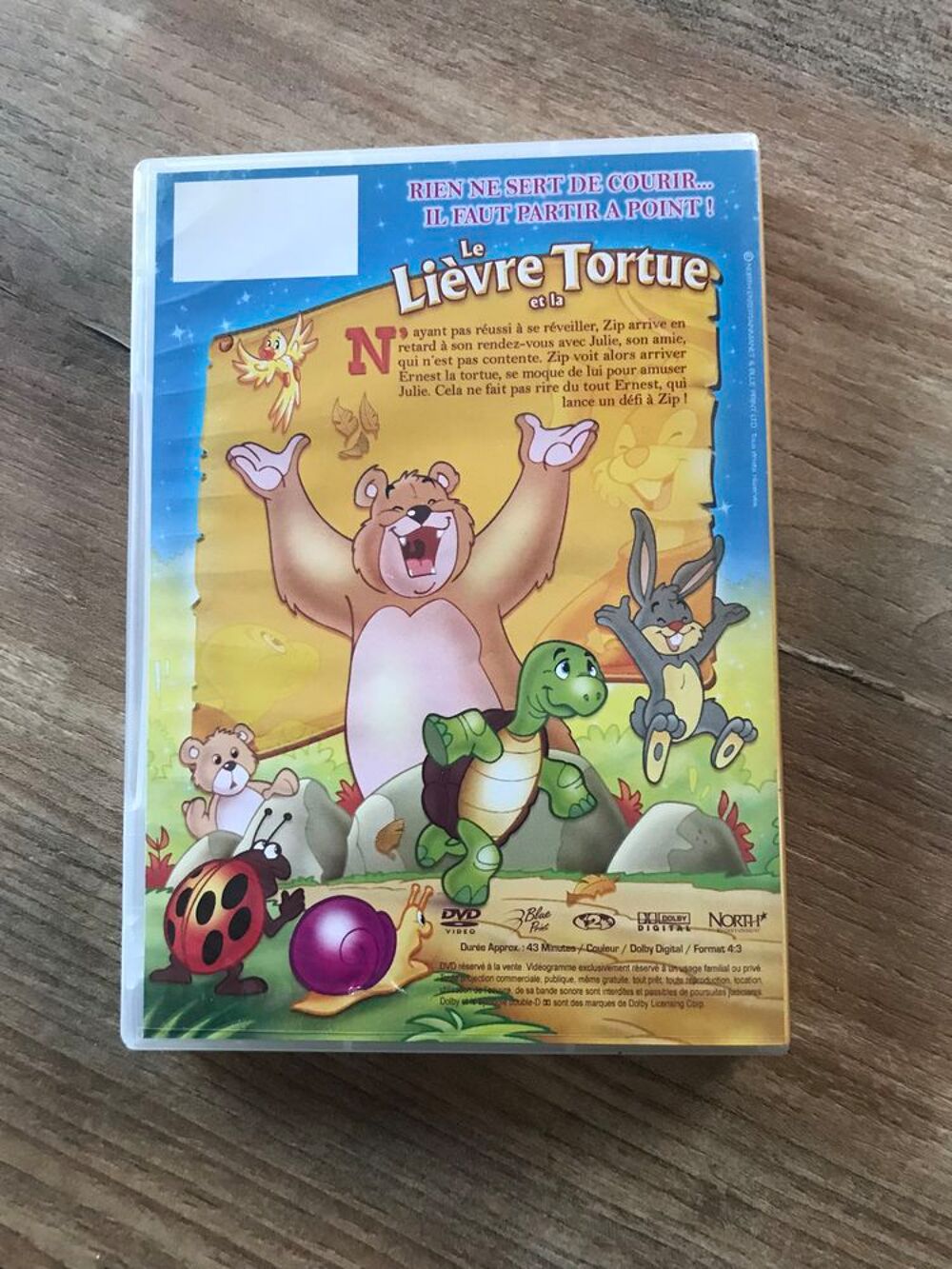 DVD " Le li&egrave;vre et la tortue " DVD et blu-ray