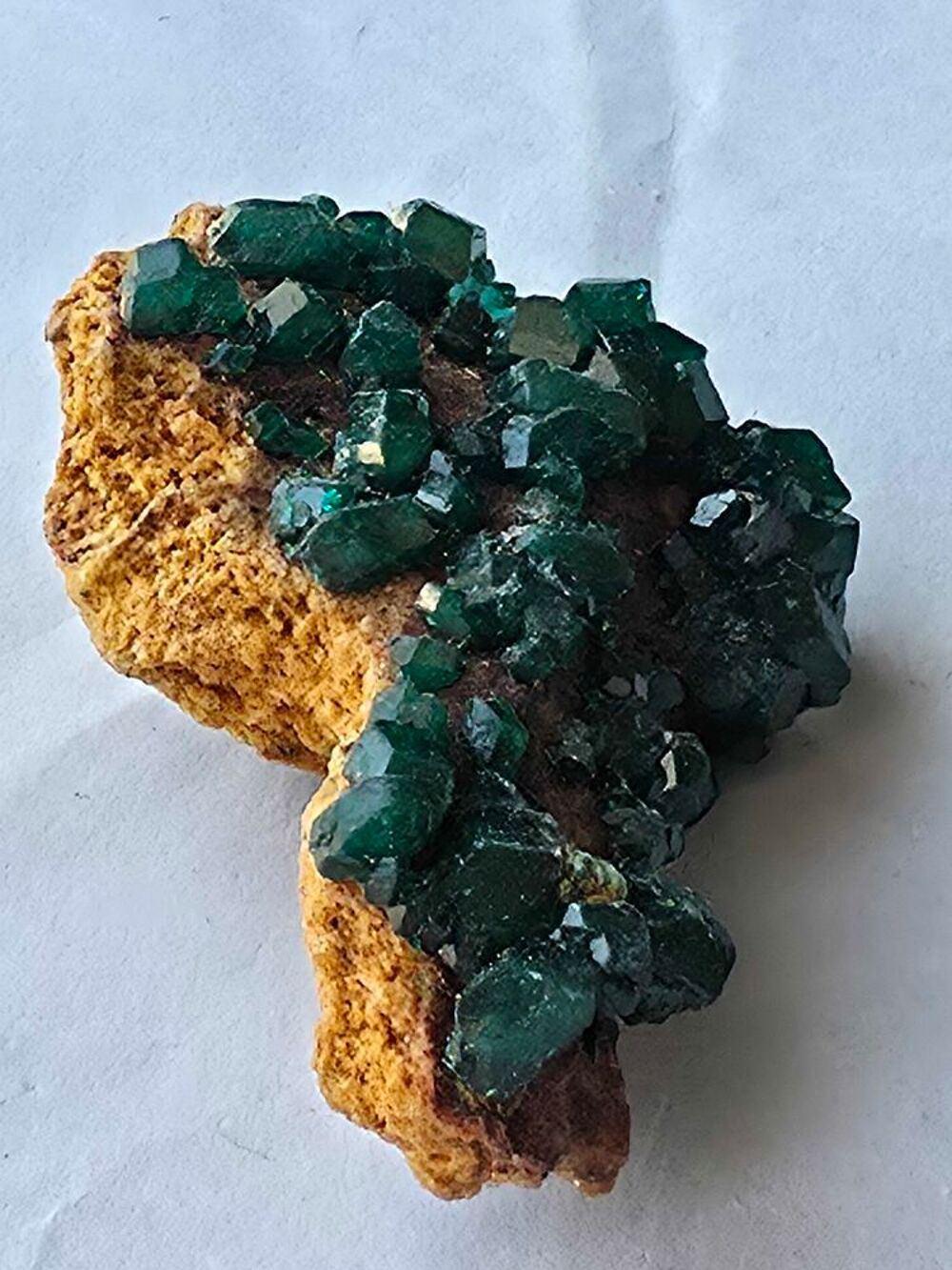 Dioptase sur Matrice du Katanga RDC-Collection 26g 