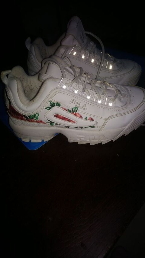 Fila noir fleur on sale