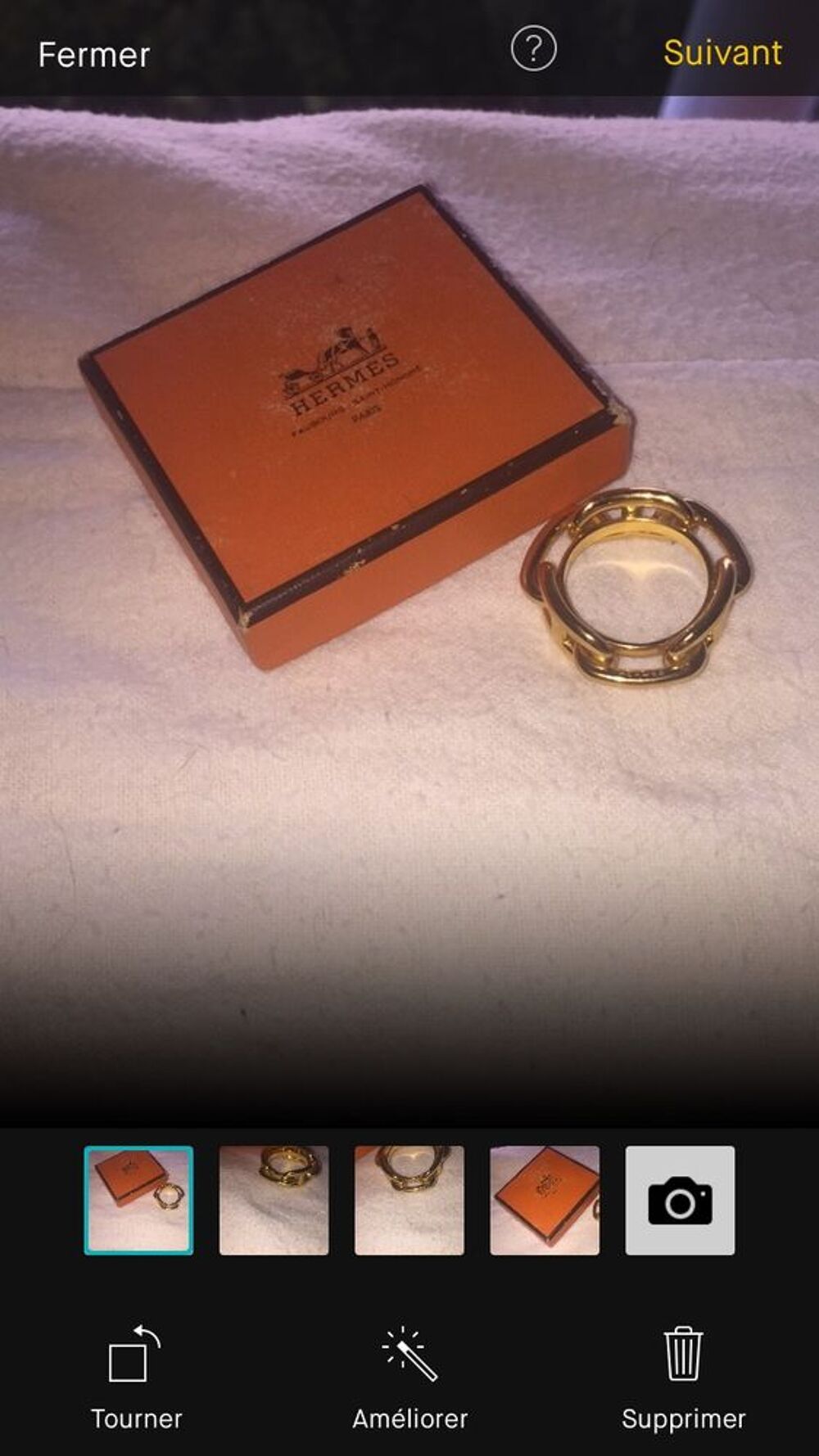 bague hermes Bijoux et montres