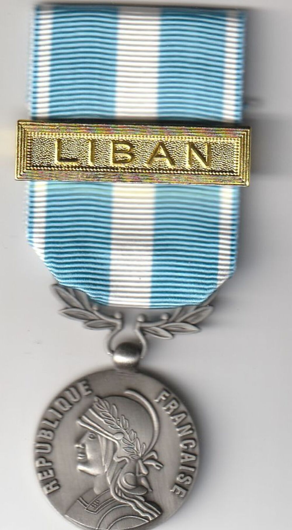 M&eacute;daille Militaire Outre-Mer Agrafe LIBAN 