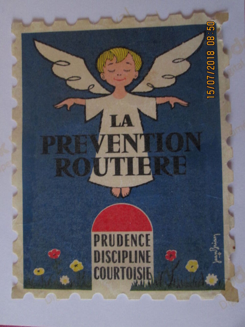 timbre pr&eacute;vention routi&egrave;re 